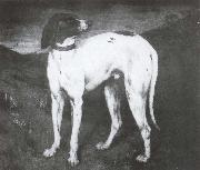 Gustave Courbet Dog Sweden oil painting artist